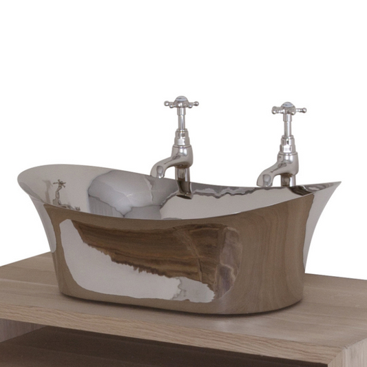 Hurlingham Copper Bateau Basin (1 size, 3 styles) - Brand New Bathrooms