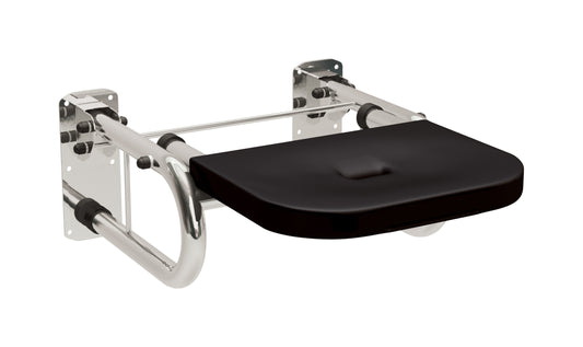 Bathex Stainless Steel Projection Shower Seat & Support (1 size, 5 colours) - Brand New Bathrooms