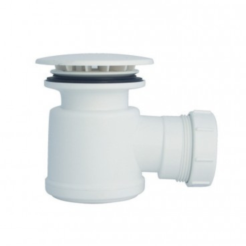 MX Standard 50mm Hi-Flow Shower Waste (2 colours) - Brand New Bathrooms