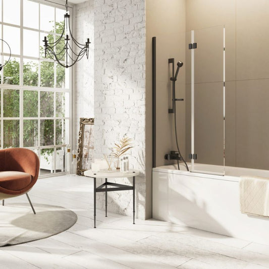 Scudo Thalia Inward Opening Bath Screen (5 Colors) - Brand New Bathrooms