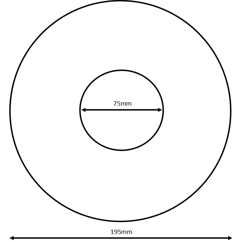 Tailored Bathrooms Shower Valve Concealing Plate (Chrome) - Brand New Bathrooms