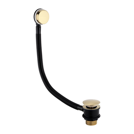 Tailored Bathrooms Round Click Clack Bath Waste & Overflow (2 colours) - Brand New Bathrooms