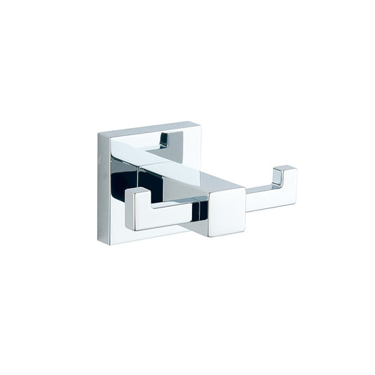Tailored Bathrooms Sydney Square Double Robe Hook (3 colours) - Brand New Bathrooms