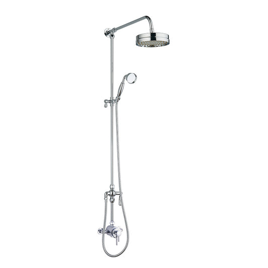 Tailored Bathrooms Beaumaris Modern Traditional Overhead Shower Kit (3 colours) - Brand New Bathrooms