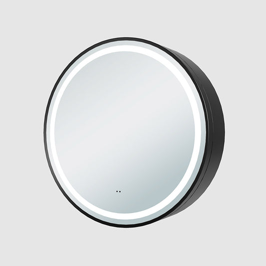 Tailored Bathrooms Monty Round Single Sliding Door LED Mirror Cabinet (1 size) - Brand New Bathrooms