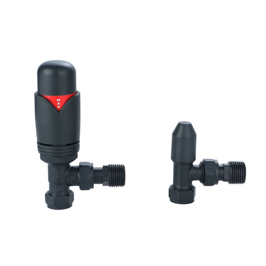 Senator Thermostatic Angled Valves (1 size, 2 colours) - Brand New Bathrooms