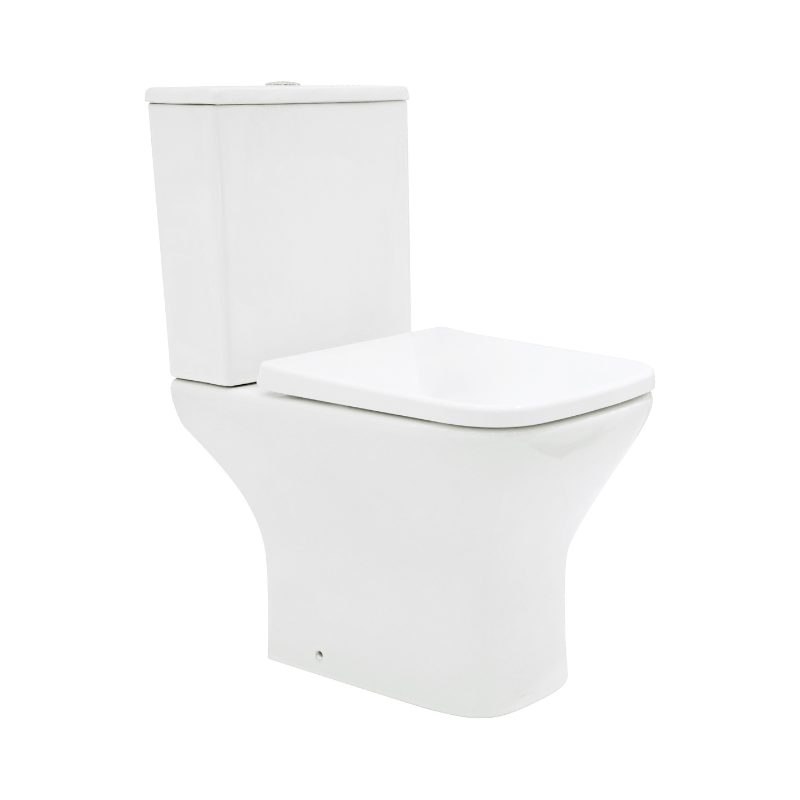 Scudo Porto Open Back Pan (White) - Brand New Bathrooms