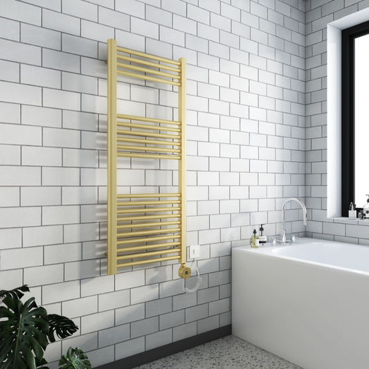 Senator Electric Detroit Towel Radiator (2 sizes, 4 colours) - Brand New Bathrooms