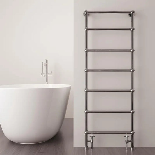 Carisa Victoria Mild Steel Towel Radiator (2 Sizes) - Brand New Bathrooms