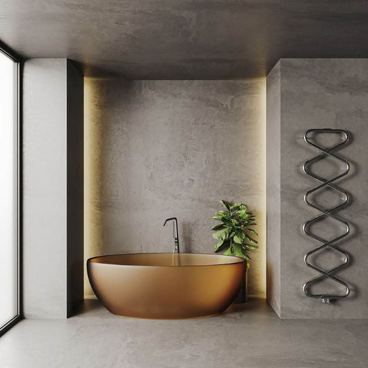 Carisa Ziggy Stainless Steel Bespoke Towel Radiator (3 sizes, 1 colour) - Brand New Bathrooms