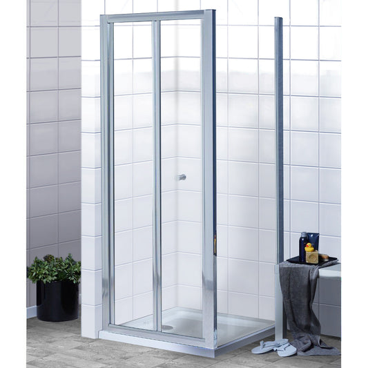 Brand New Bathrooms 6mm Shower Side Panel (5 sizes, Chrome) - Brand New Bathrooms