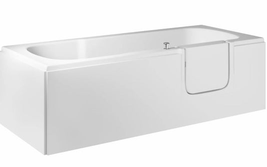 Mantaleda Avrail RV Walk-in Bathtub (2 sizes, 2 styles, White) - Brand New Bathrooms