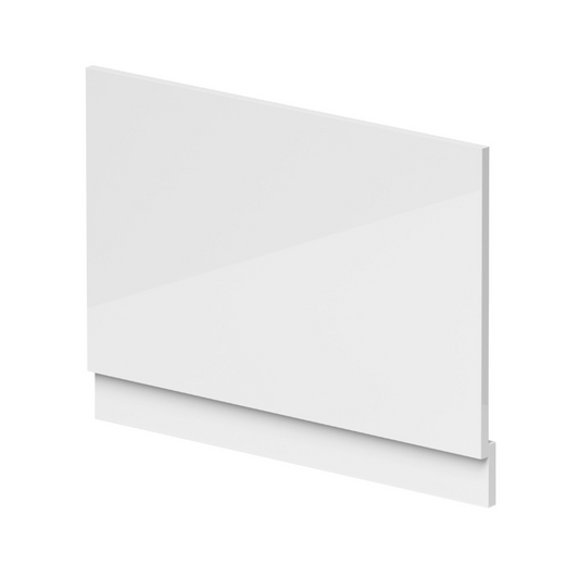 Brand New Bathrooms - Nuie Straight End Panel & Plinth (3 sizes, White)