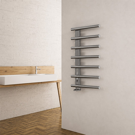 Carisa Ivor Stainless Steel Towel Radiator (2 sizes, 2 colours)