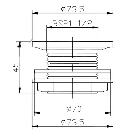 Nuie Wastes & Extras Easyclean Shower Tray Waste (Chrome) - Brandnew Bathroom