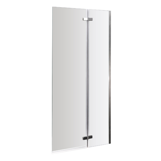 Nuie Square Bath Screens (2 sizes, Chrome) - Brandnew Bathroom