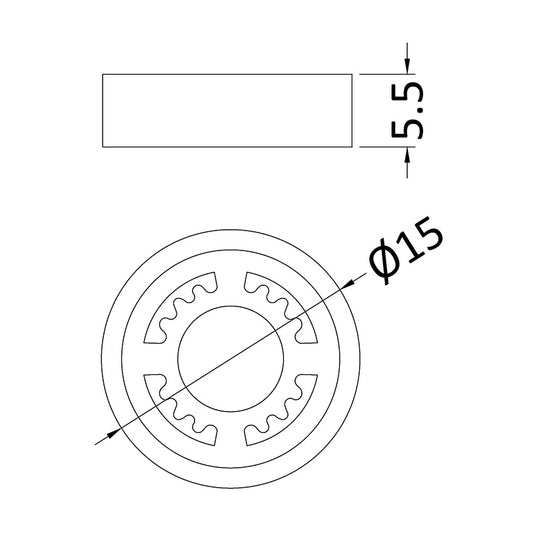 Nuie Wastes & Extras Flow Regulator (Chrome) - Brandnew Bathroom