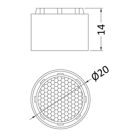 Nuie Wastes & Extras Flow Regulator (Chrome) - Brandnew Bathroom