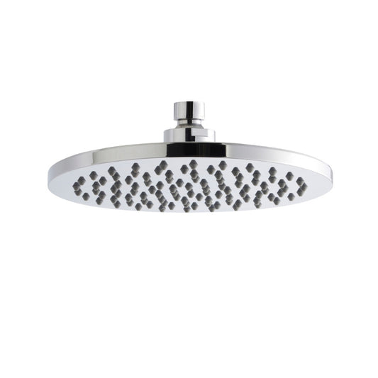 Nuie Fixed Shower Heads (2 sizes, 2 styles, Chrome) - Brand New Bathrooms