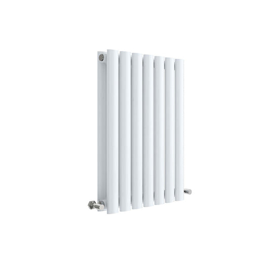 Nuie Horizontal Panel Radiator (2 types, Gloss White) - Brand New Bathrooms