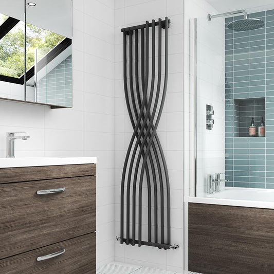 Nuie Xcite Designer Radiator (1 size, 2 colours) - Brand New Bathrooms