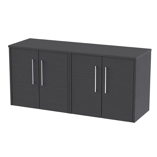 Hudson Reed Juno Wall Hung Four Door 1200mm Vanity & Matching Worktop (1 size, 5 colours) - Brand New Bathrooms