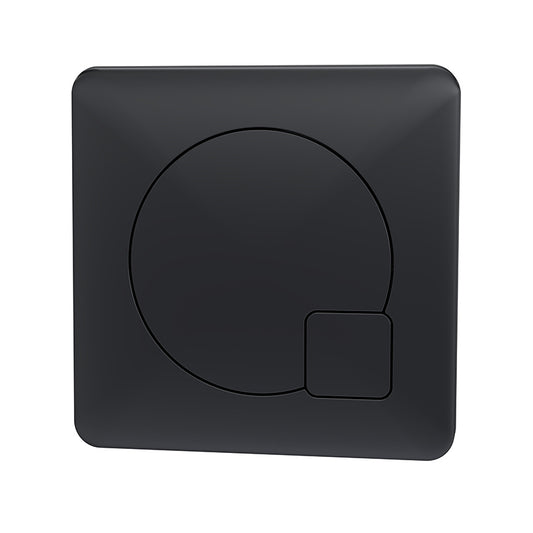 Nuie Ceramics Square Dual Flush Push Button (1 size, 4 colours) - Brand New Bathrooms