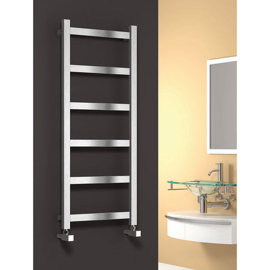 Reina Mina Stainless Steel Towel Radiator ( 2 sizes, 2 Colours) - Brand New Bathrooms