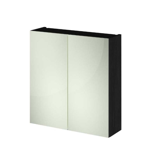 Nuie Athena Fusion Fitted Wall Hung 2 Door Mirror Unit (1 size, 2 colours) - Brand New Bathrooms