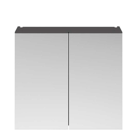 Nuie Athena Fusion Fitted Wall Hung 2 Door Mirror Unit (1 size, 2 colours) - Brand New Bathrooms