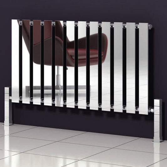 Reina Pienza Designer Radiator (4 sizes, Chrome) - Brand New Bathrooms
