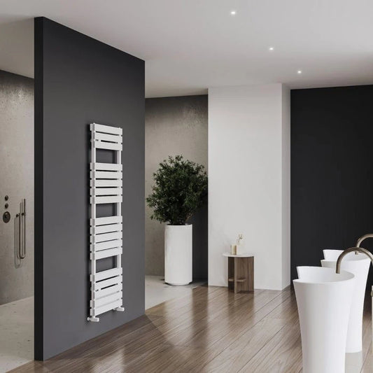 Carisa Plata Bath Aluminium Towel Radiator (3 Sizes) - Brand New Bathrooms