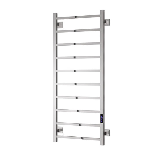 Reina Velino Dry Electric Stainless Steel Towel Radiator (2 sizes, 2 colours) - Brand New Bathrooms