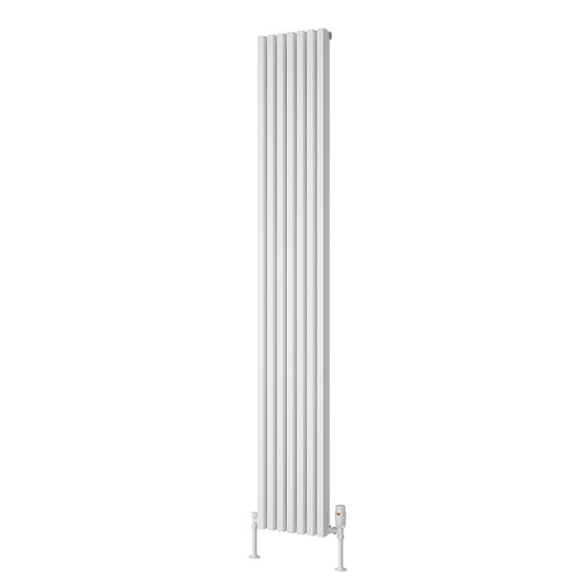 Reina Albano Vertical Aluminium Radiator (6 sizes, 4 colours) - Brand New Bathrooms