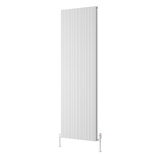 Reina Melvin Vertical Aluminium Radiator (2 sizes, 5 colours) - Brand New Bathrooms