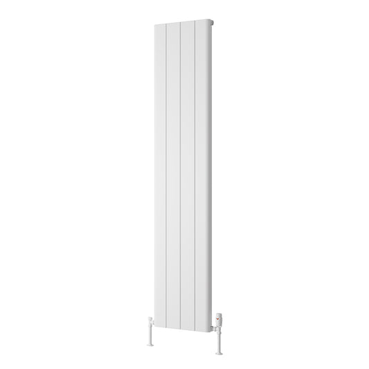 Reina Resia Vertical Aluminium Radiator (5 sizes, 2 colours) - Brand New Bathrooms