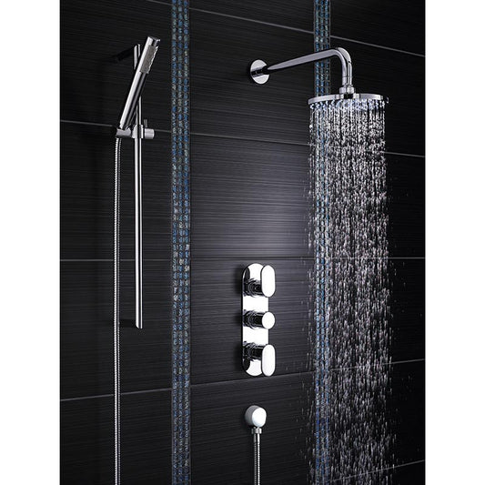Hudson Reed Reign Thermostatic Shower Valve (2 styles, Chrome) - Brandnew Bathroom