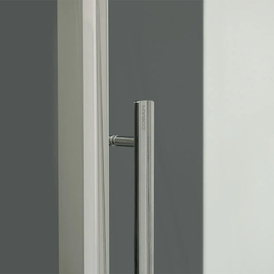 Coram Showers Premier 8 Sliding Shower Door (5 sizes, Chrome) - Brand New Bathrooms