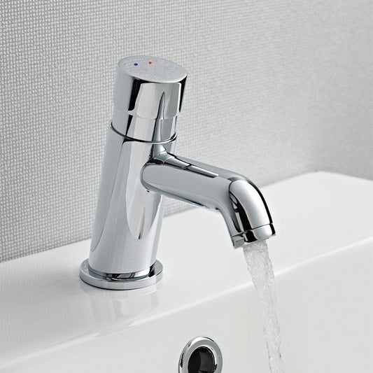 Nuie Commercial Mono Basin Mixer (Chrome) - Brandnew Bathroom