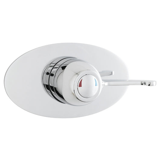 Nuie Commercial Sequential Thermostatic Shower Valve (2 sizes, Chrome) - Brand New Bathrooms