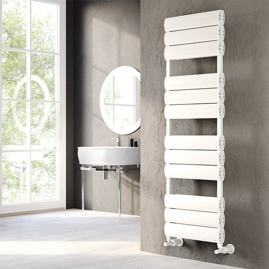 Brand New Bathrooms Waldo Double Aluminium Towel Rail (2 sizes, 2 colours)