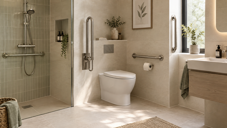 How to Choose Grab Rails for a Safer Bathroom