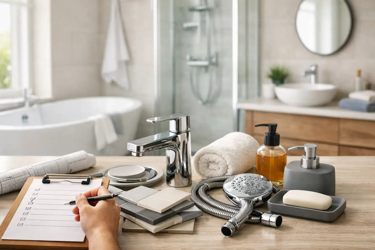 Complete Bathroom Shopping Checklist for UK Homes
