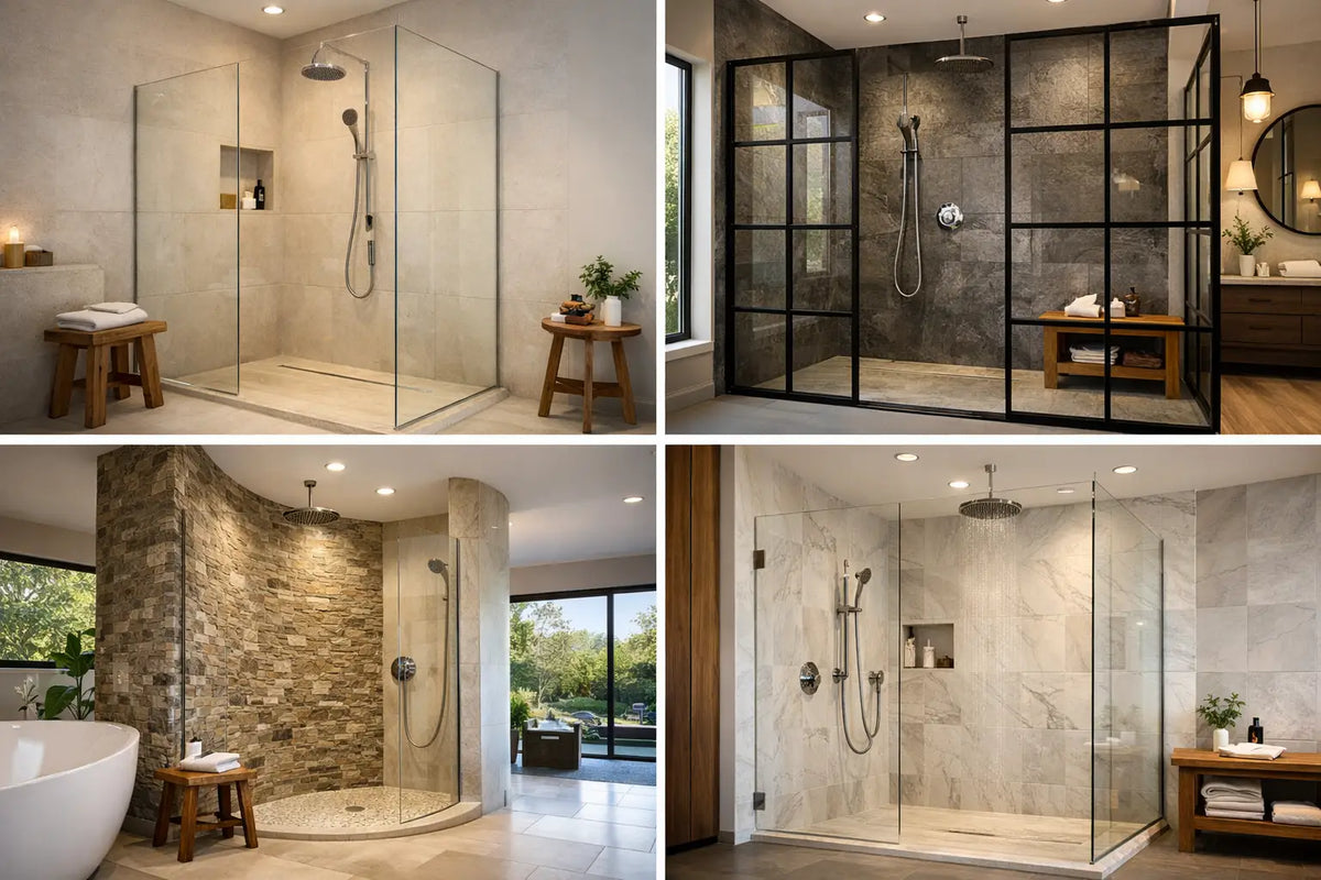 12 Walk In Shower Enclosure Ideas