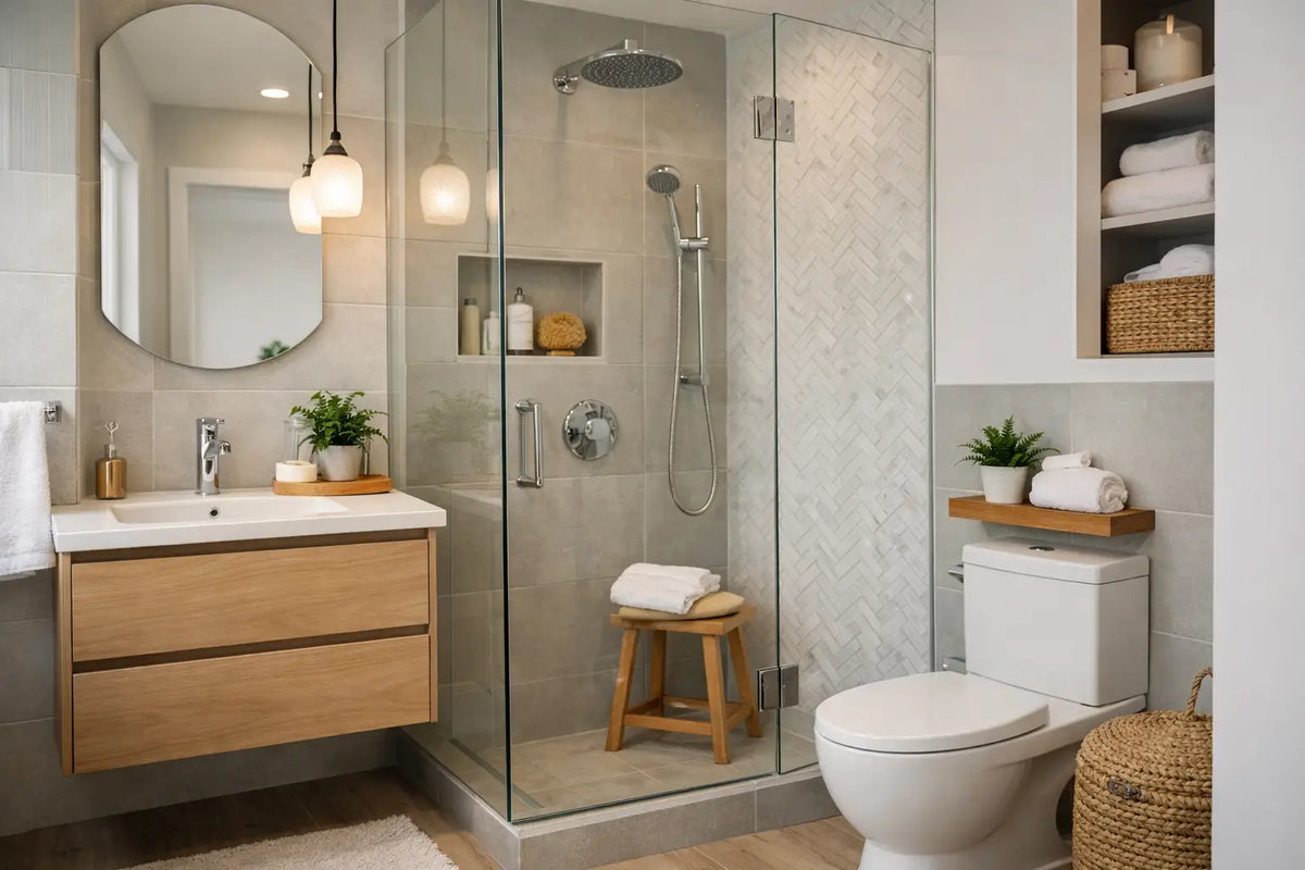Compact Bathroom Makeover Ideas That Work Harder