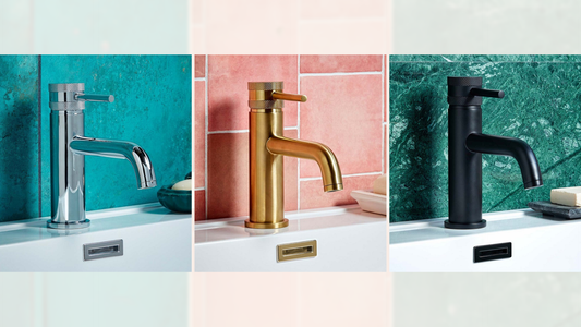 Bathroom Taps & Finishes: Chrome, Black or Brushed Brass?