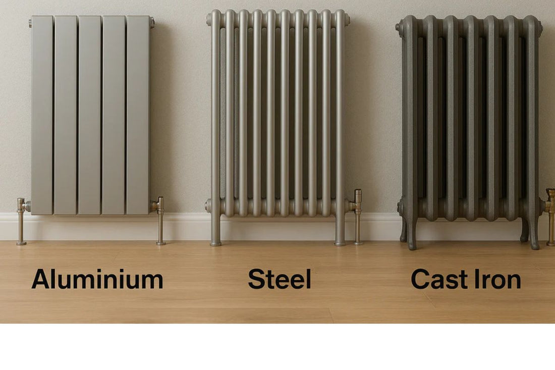Cast Iron, Steel or Aluminium? Choosing the Right Radiator for Your Bathroom.