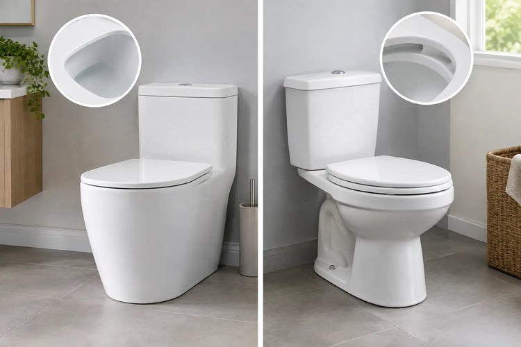 Rimless Versus Standard Toilets: Which Is Best?