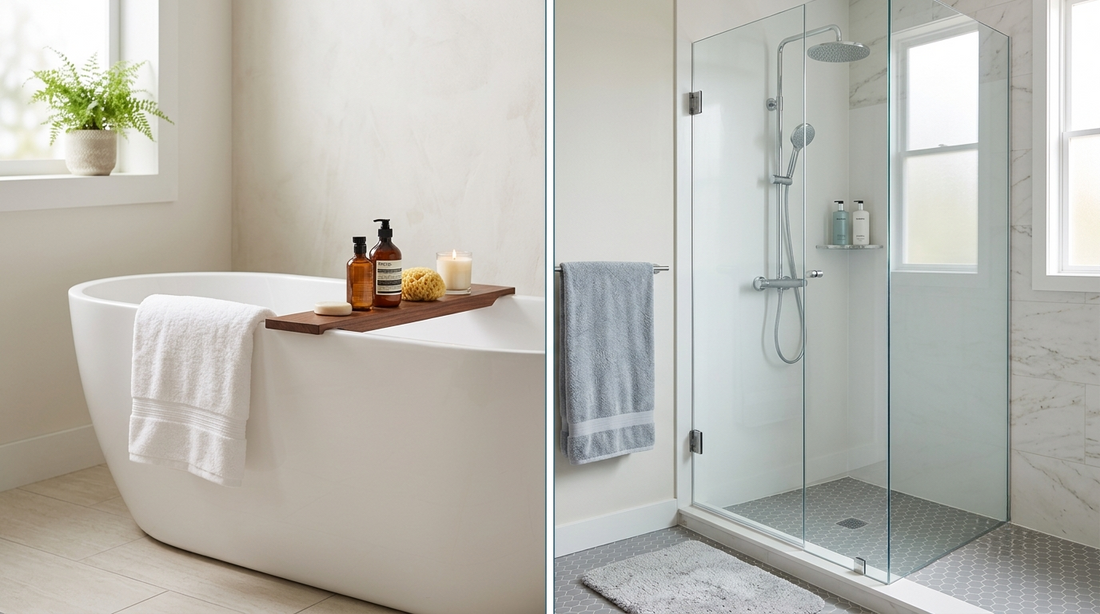 Bath Versus Shower - Which Is Right for You?
