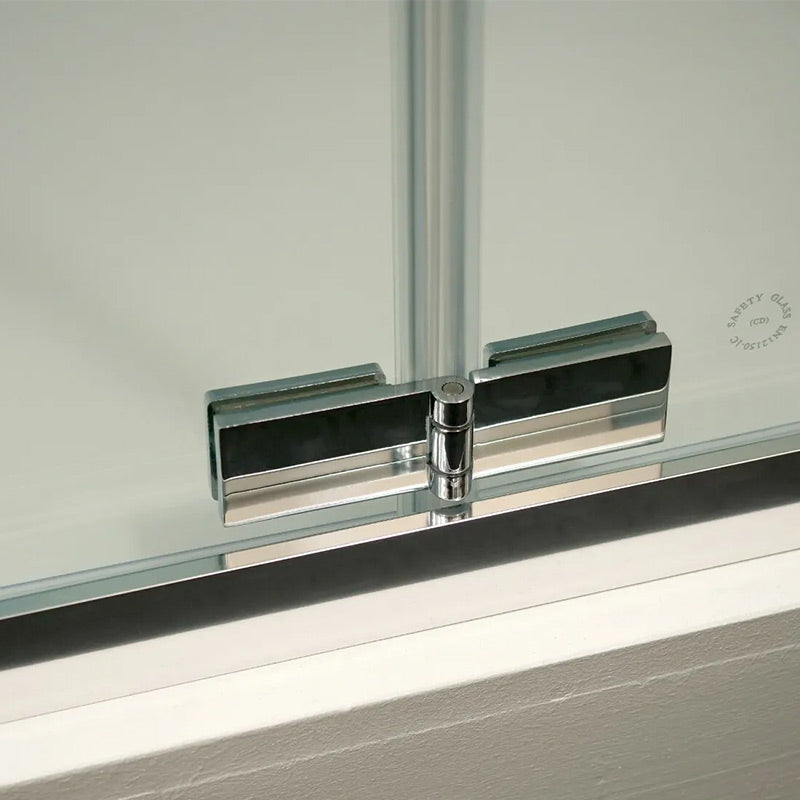 Coram Showers GB5 Bi-Fold Shower Door (5 sizes, Chrome) - Brand New Bathrooms